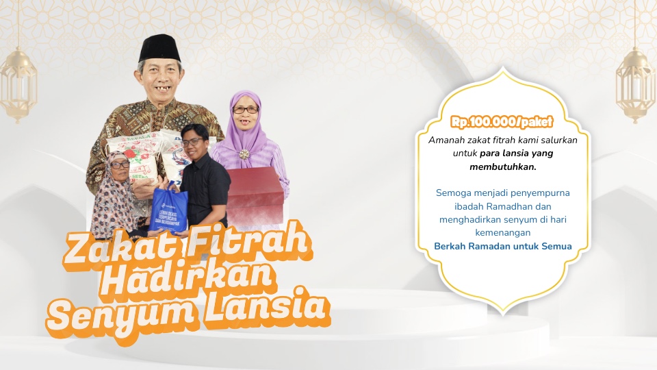 Zakat Fitrah 1447 H Hadirkan Senyum Lansia